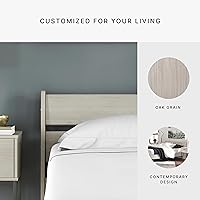 Vista 36 de Signature Design by Ashley Socalle - Cabecero completo, con listones abiertos, color beige natural