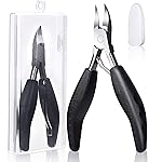 Feiccier Heavy Duty Ingrown Toenail Clippers, Professional Toenails Trimmer, Podiatrist Toe Nail Clippers for Thick Nail & Ingrown Toenails, Sharp Curved Blade, Pedicure Tools.