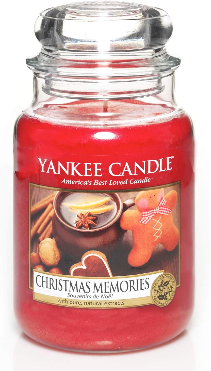 YANKEE CANDLE Christmas Memories Large Jar Candle