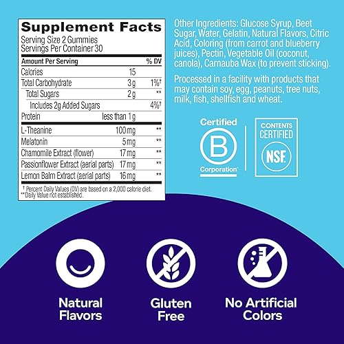 Miniatura 5 de Olly Nutrition - Paquete de dos gomitas de vitamina Zen Attitude. Adiós al estrés! Sueño reparador! Set de regalo!