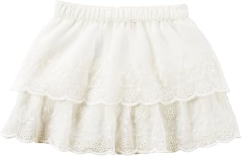 Double Layer Tulle Skirt - Ivory 