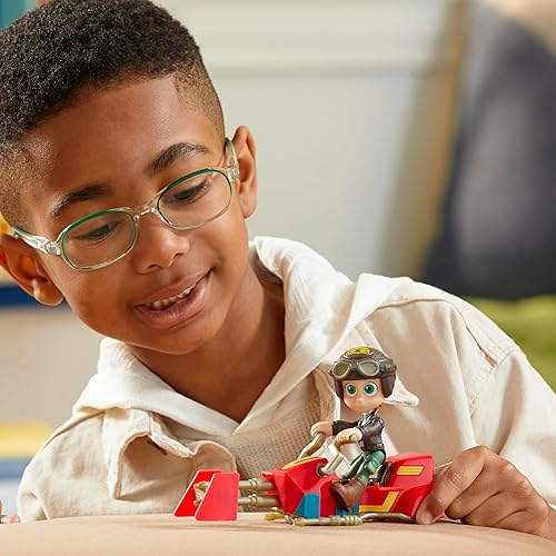 Miniatura 2 de Star Wars Figura de Young Jedi Adventures Nash Durango y bicicleta Speeder, figuras de acción y vehículos a escala de 4 pulgadas, juguetes, juguetes