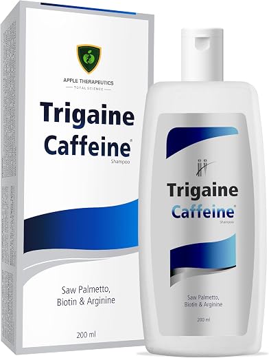Trigaine Caffeine Anti Hair Fall Shampoo 200ml | Scalp Shampoo for Hair Fall Dermatologist Recommended for Dull Dry &amp; Dama...