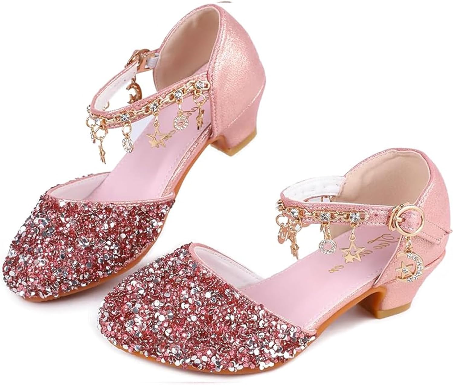 Prinsessen schoenen met hakjes Kroon Toverstaf - Blauw