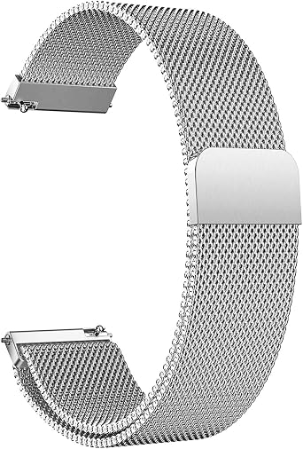 Microsonic Samsung Galaxy Watch 7 44mm Milanese Loop Kordon Samsung Galaxy Watch 7 44mm ile Uyumlu Kordon, Ak ll  Saat Kay