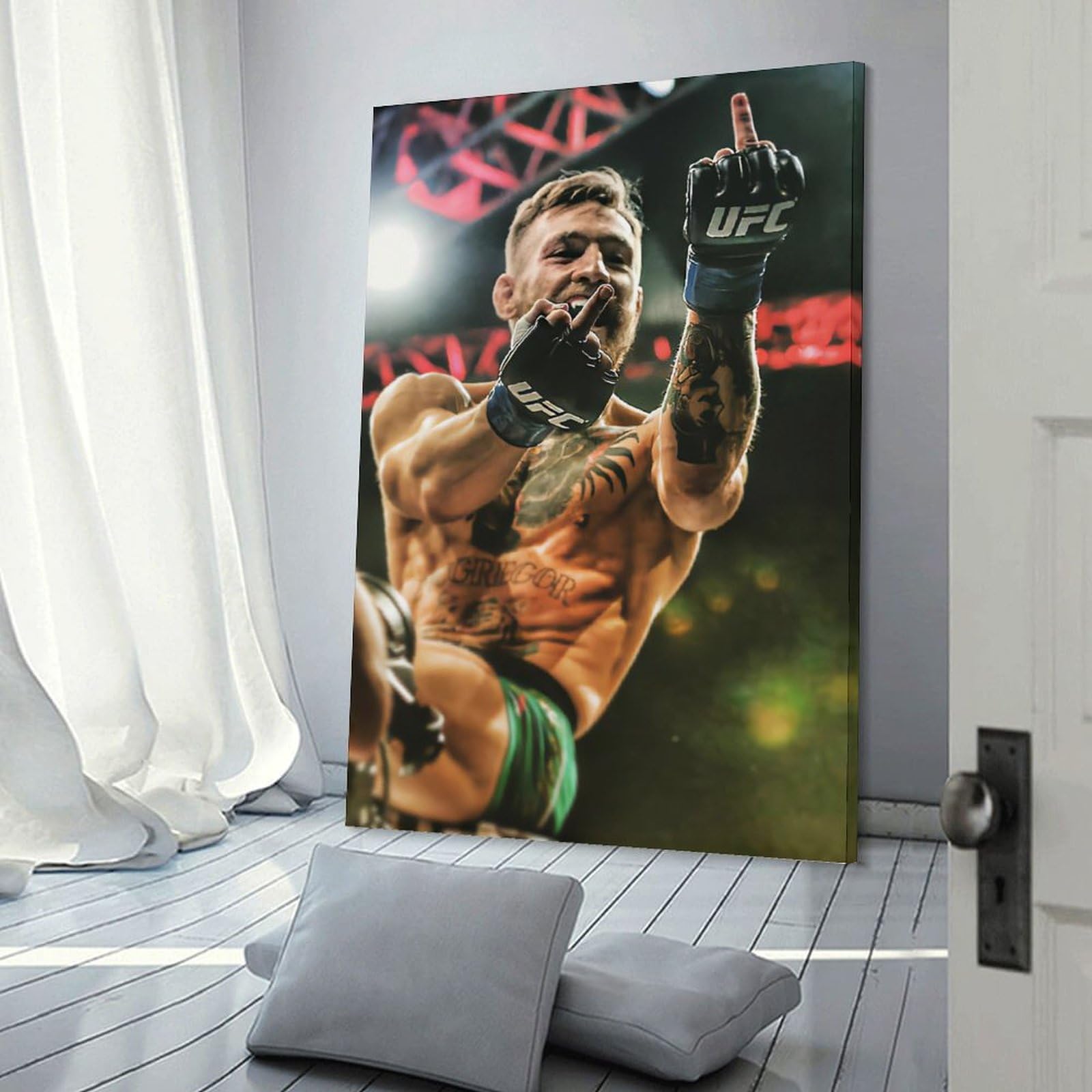 マルゴメドフ　VS　コナーマクレガー　パネル付き　特大ポスター　横1.5ｍ マルゴメドフ VS コナーマクレガー パネル付き 特大ポスター 横