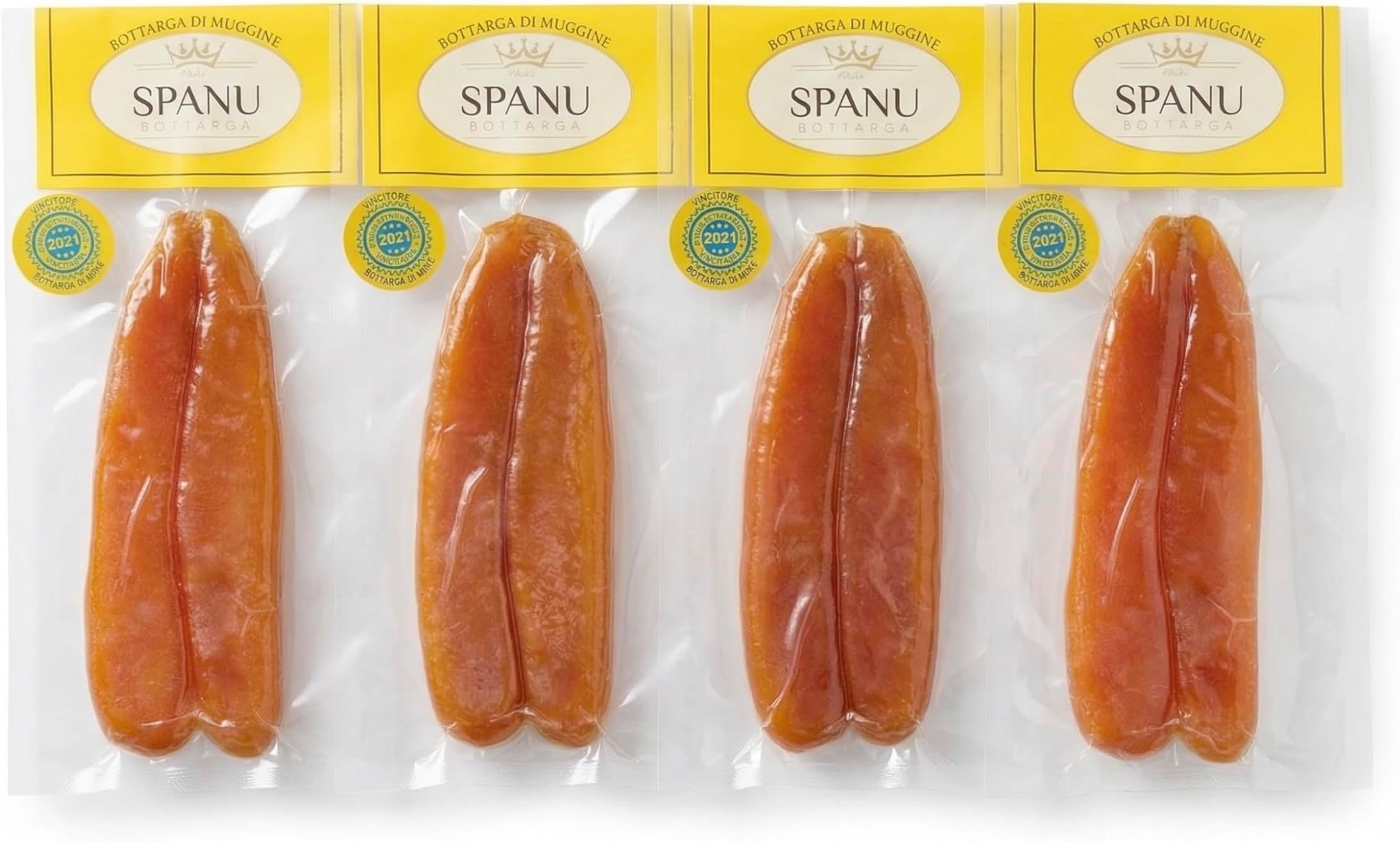 processed in Cabras - Oristano ARTISAN METHOD 250 GRAMS - from 2 to 4 vacuum pieces.