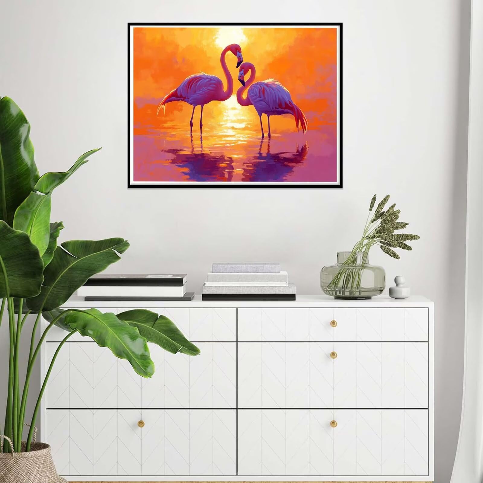 Dipingere con i Numeri Adulti Tramonto 60x80cm, Color by Number j0-775