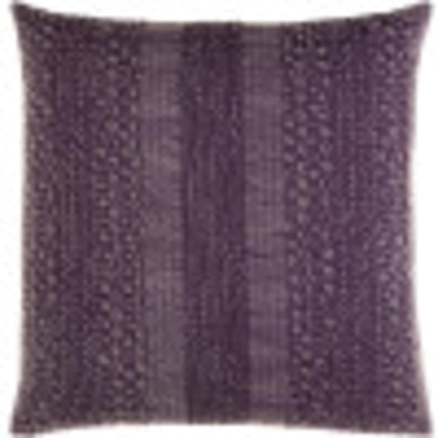 Livabliss Artistic Weavers Idli Pillow, H x 20" W, Dark Purple