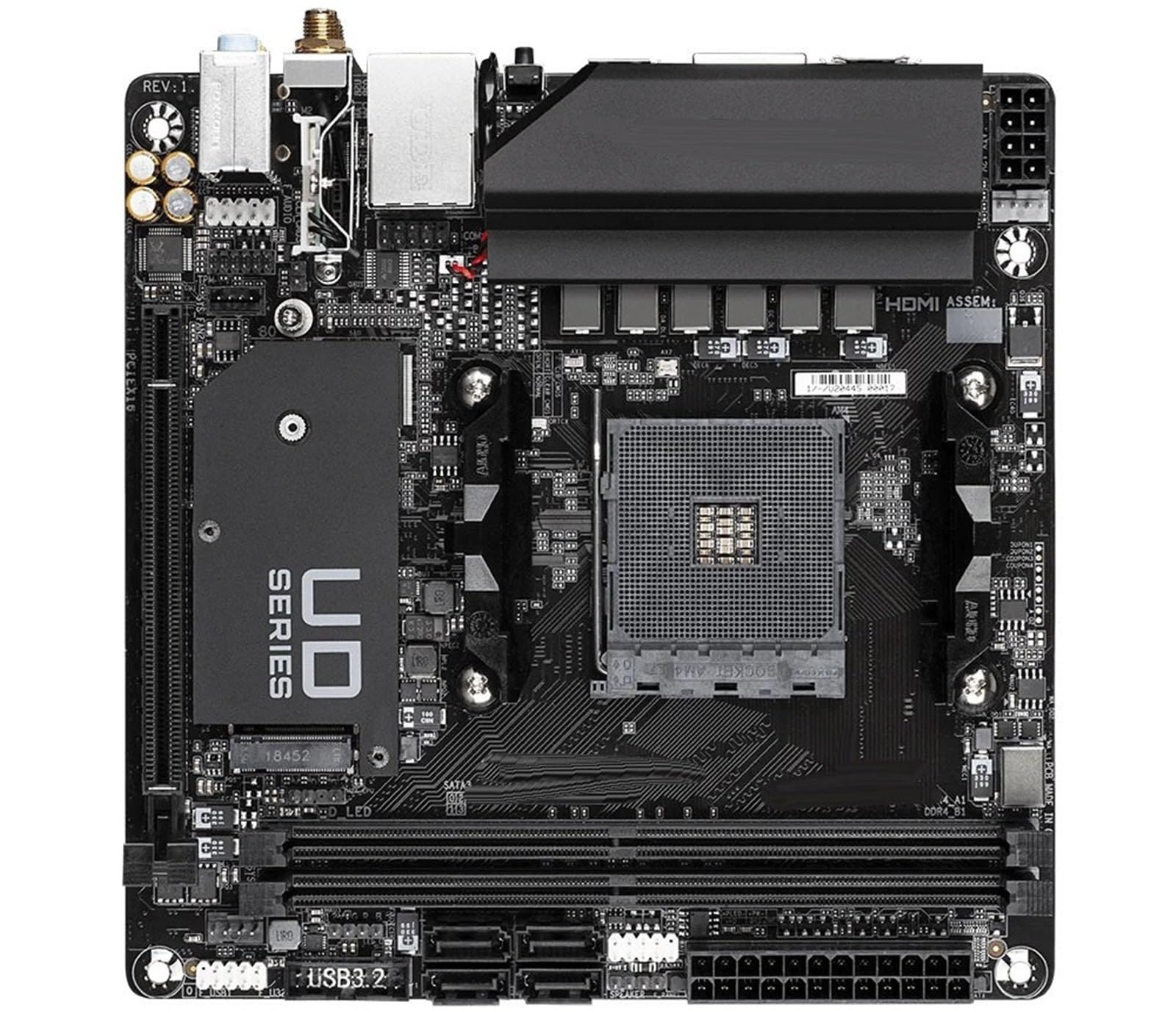 scheda madre Fit For Gigabyte A520I AC Mini ITX