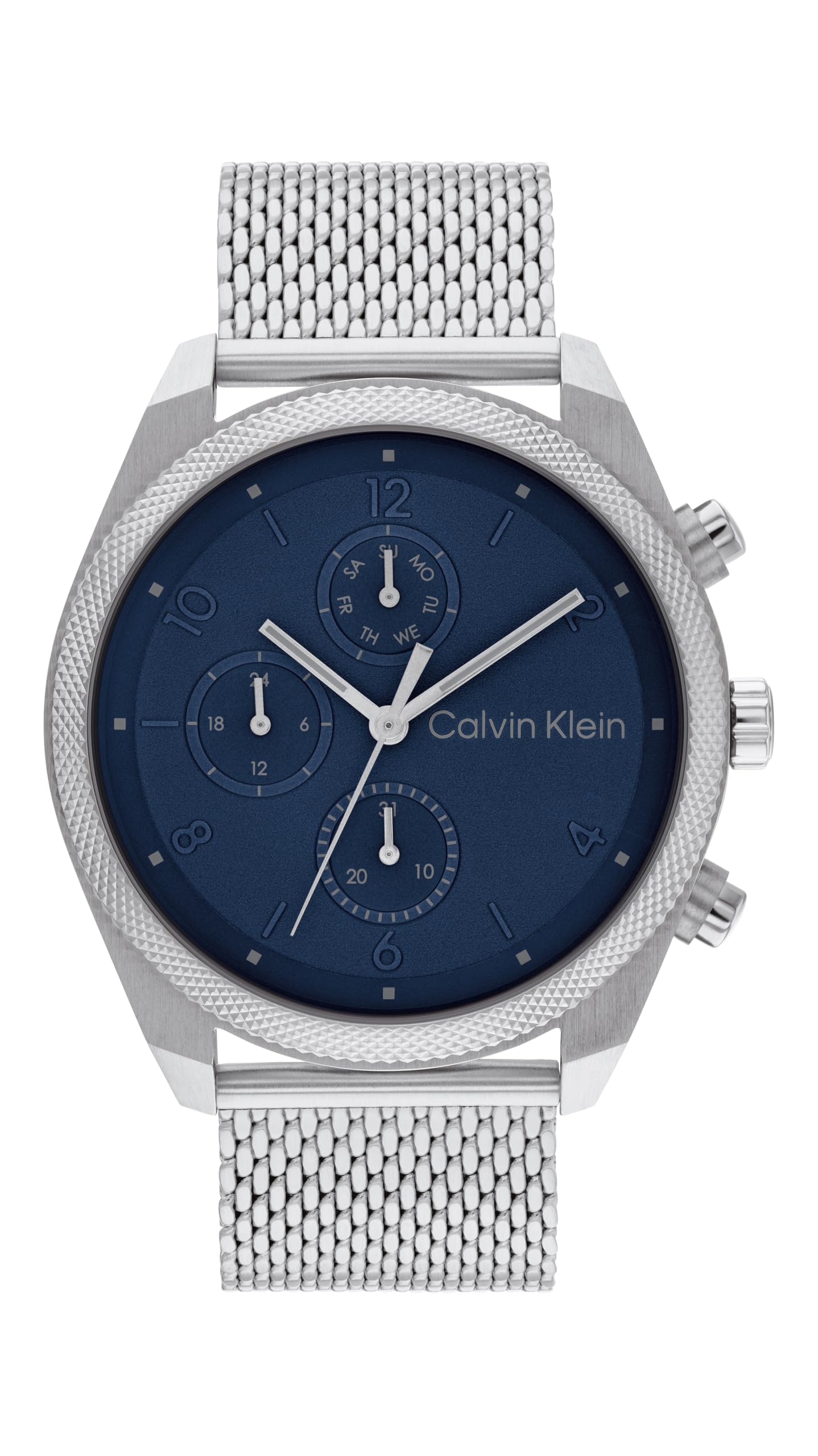 カルバンクライン CALVIN KLEIN 】 ブルー文字盤 ローズゴールド 