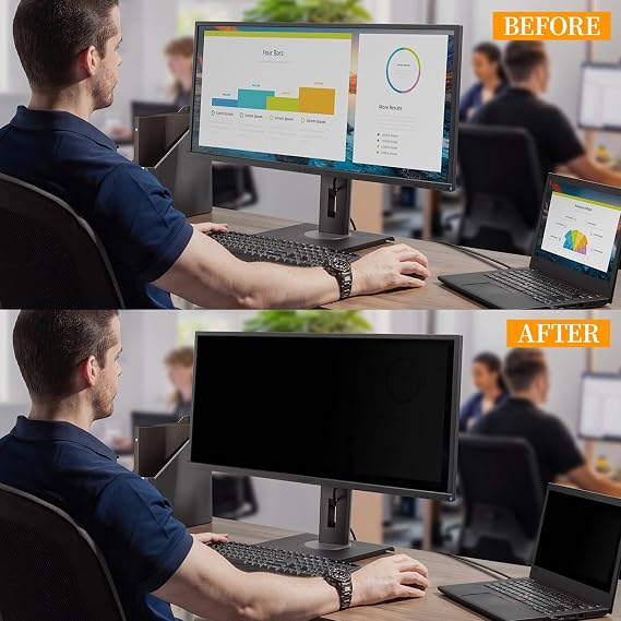 24 Inch Computer Privacy Screen for 16:9 Widescreen Monitor