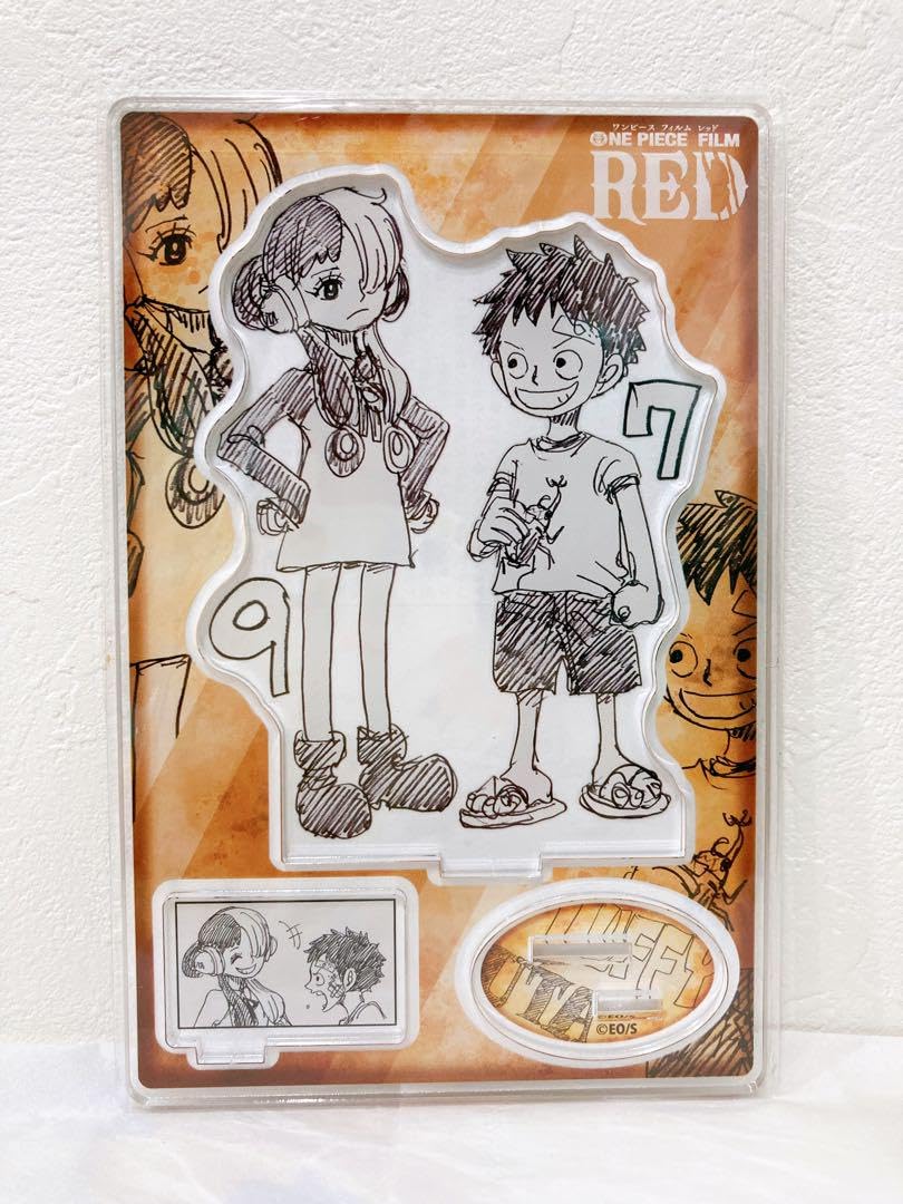 ONE PIECE【FILM RED】 アクリルスタンド ウタ ルフィ ONE PIECE ワンピース FILM RED アクリルスタンド ルフィ＆ウタ 幼少期
