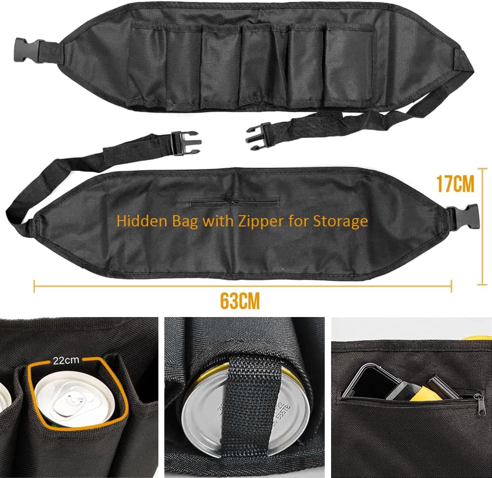 MUCHER: Der perfekte Gürtelhalter für Getränke beim Camping und Outdoor!