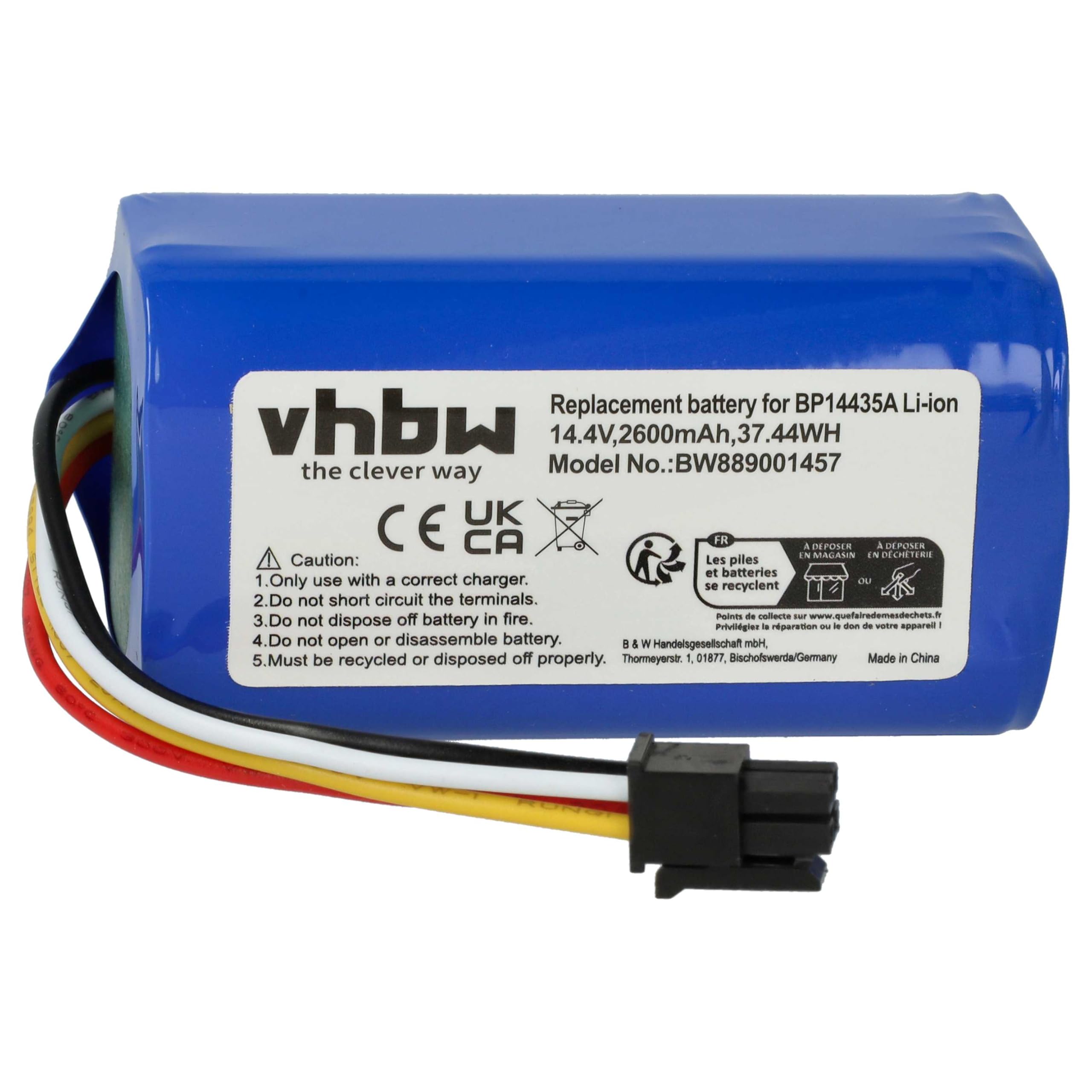vhbw Batería reemplaza Eureka/Midea BP14435A
