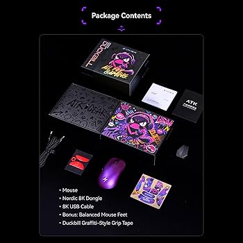 Amazon.com: ATK Blazing Sky Duckbill Ultra Wireless Gaming Mouse