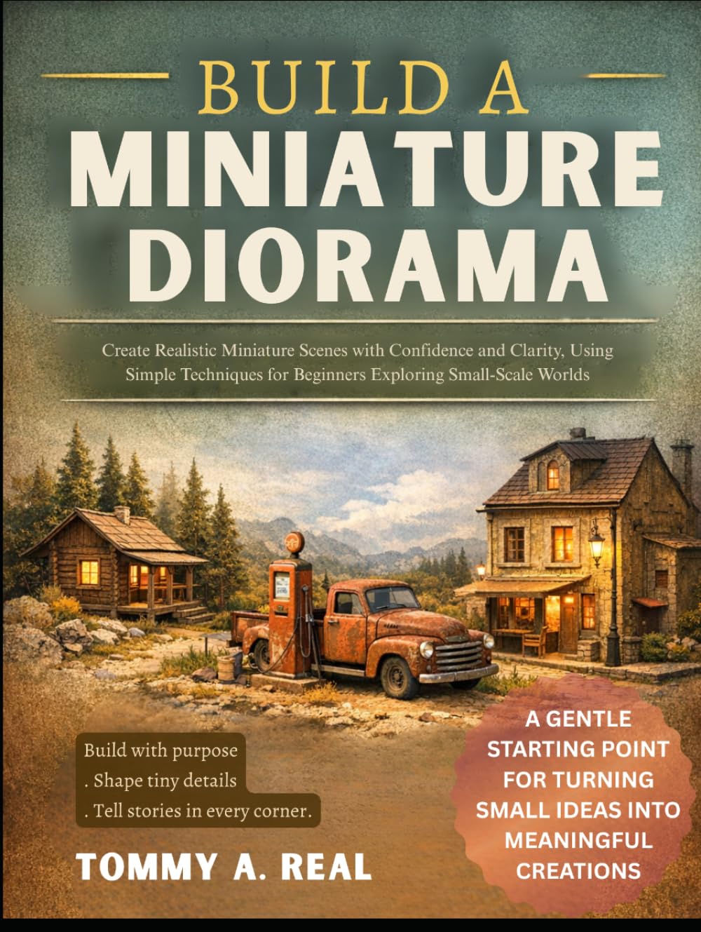 BUILD A MINIATURE DIORAMA: Create Realistic Miniature Scenes with Confidence and Clarity, Using Simple Techniques for Beginners Exploring Small-Scale Worlds