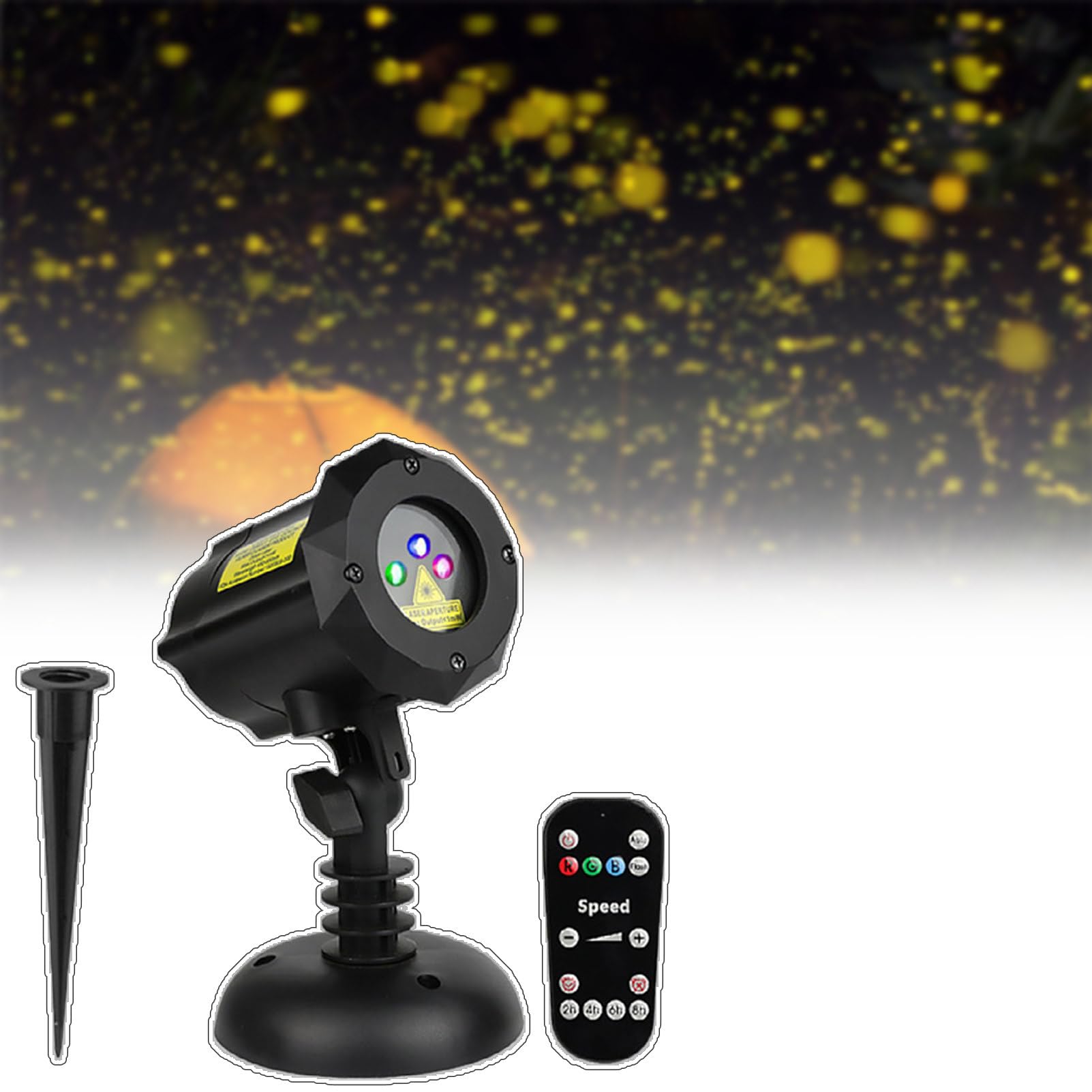 Projecteur Laser De NoëL D'ExtéRieur, Firefly LumièRes De Jardin, éClairage De Paysage Rouge Et Vert, DéCoration Jardin Et Maison.