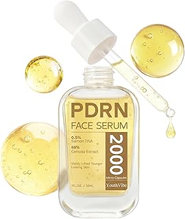 YouthVibe Suero PDRN al 0.5% para la cara, su...
