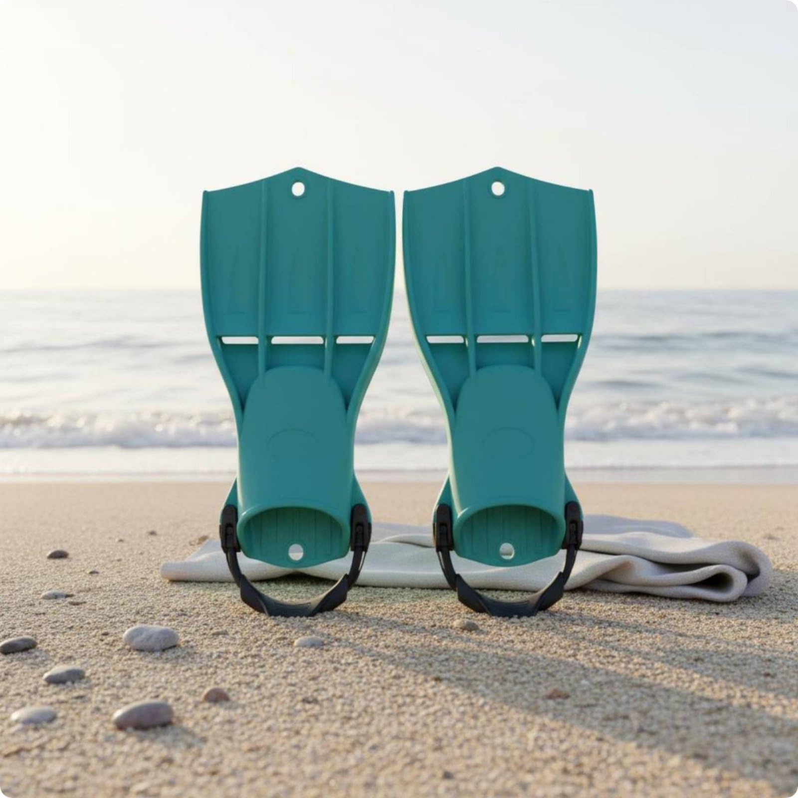 LOVIVER Aletas de Buceo Ajustables Aletas de Submarinismo Aletas de Natación Aletas de Snorkel Aletas de Entrenamiento con Correa de Muelle y Hebilla Rápida