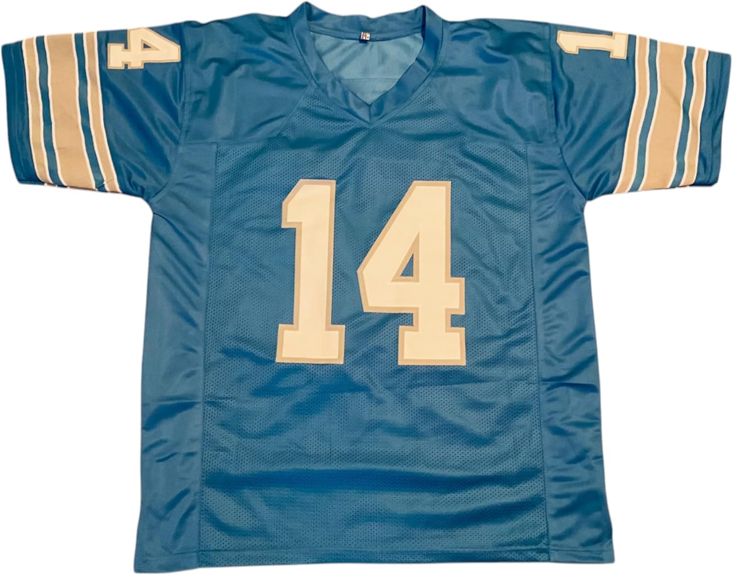 Amon-Ra St. Brown Blue Jersey Stitched Custom Football New No Brand/Logos Adult Sizes