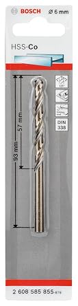 Bosch Professional Accessories Matkap ve K r c  Delici U lar , Metal Matkap Ucu, Gri, 1 Adet