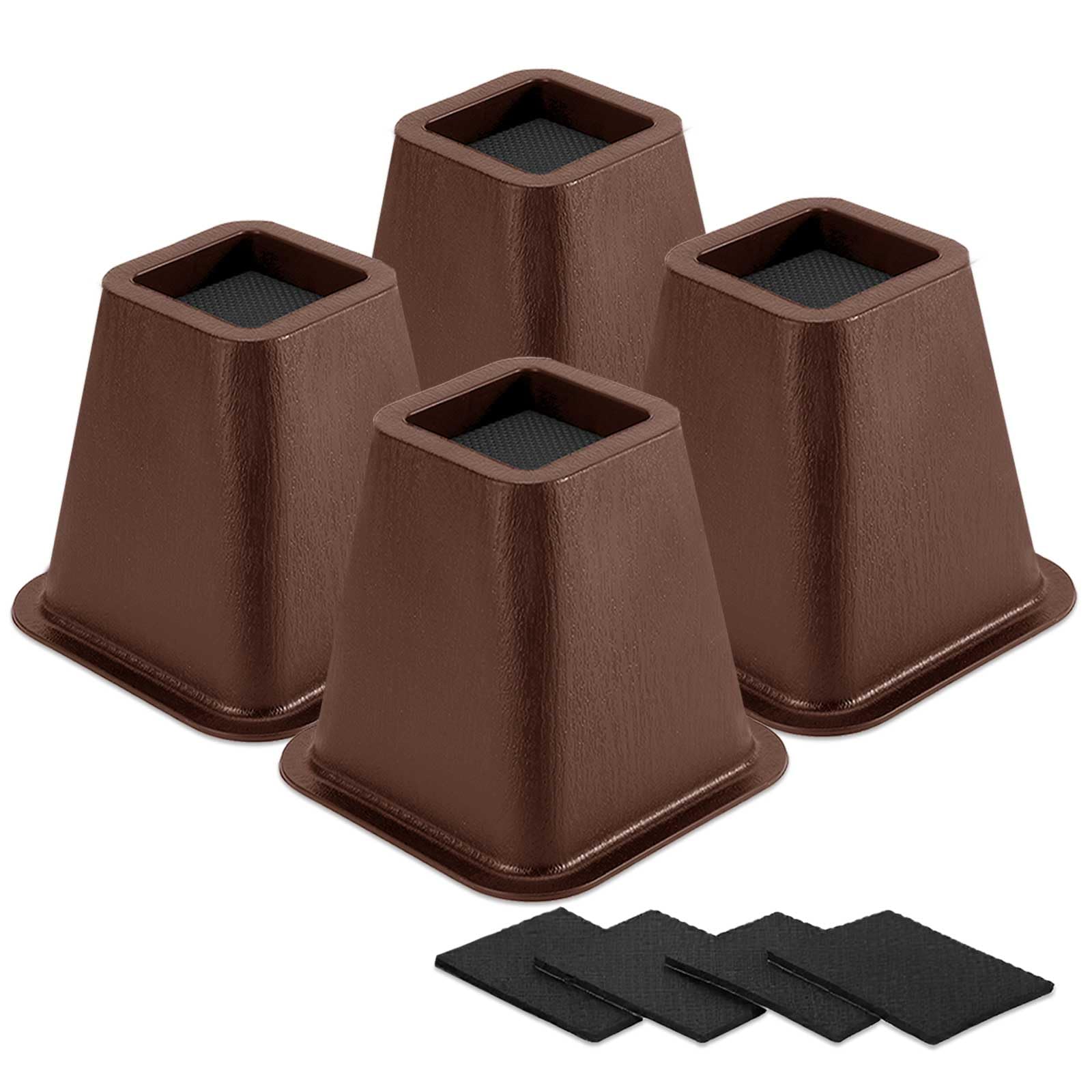 Yookwutar 4 Pack Furniture Risers 6 Inch - bedding accessories | Mubboo