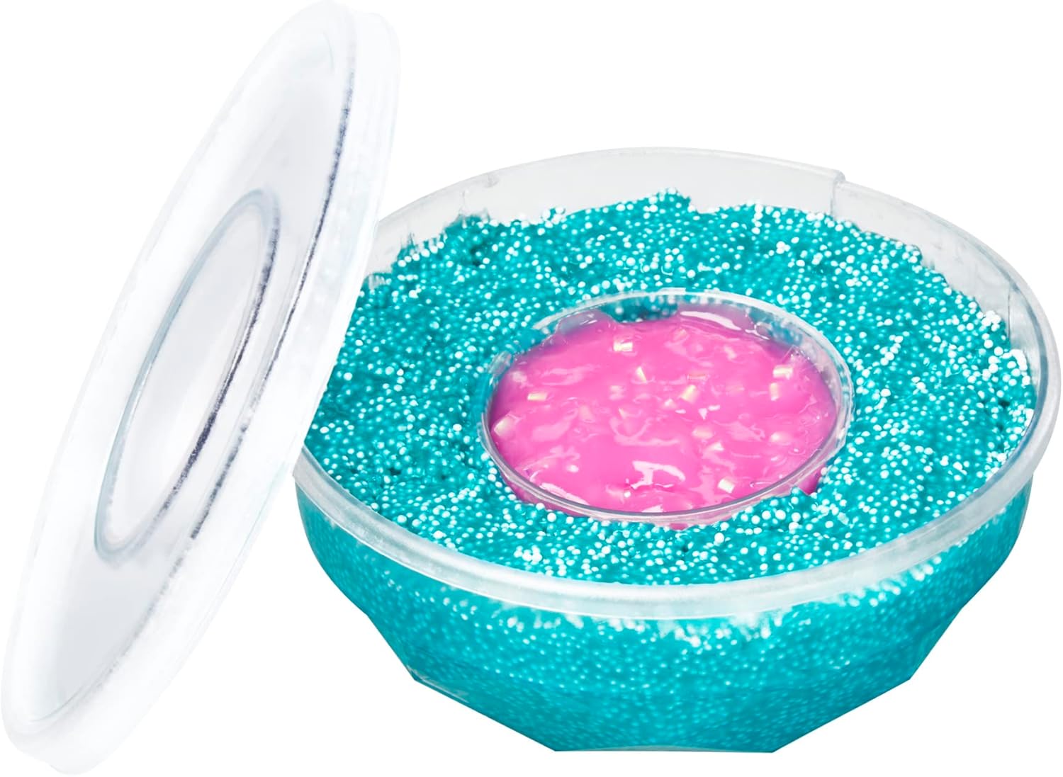 Play-Doh Foam Crystal Core Set, Blueberry Scented Modeling Foam with Hot Pink Crystal Crunch Center, Kids Toys for 3 Year Old Girls & Boys & Up, Sensory Toys image 2 of 6 B0B2HS7TRY