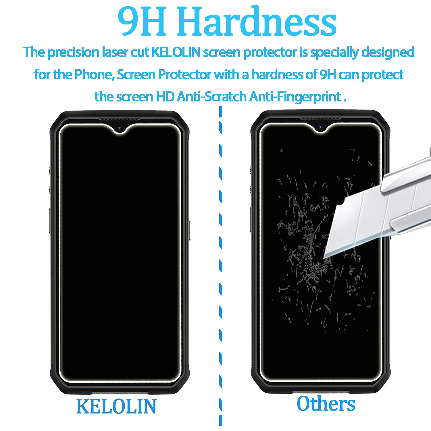 Amazon | KELOLIN 強化ガラススクリーンプロテクター Ulefone Amazon | KELOLIN 強化ガラススクリーンプロテクター Ulefone