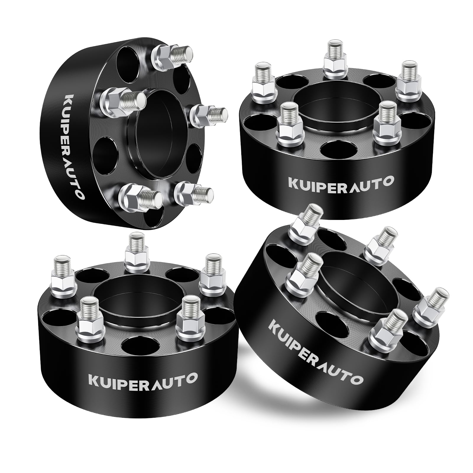 KUIPERAUTO 5x5.5 Wheel Spacers, 2 inch Hubcentric Forged Wheel Adapters Compatible for 2019-2023 Dodge Ram 1500 Classic, M14 x 1.5" Studs 77.8mm