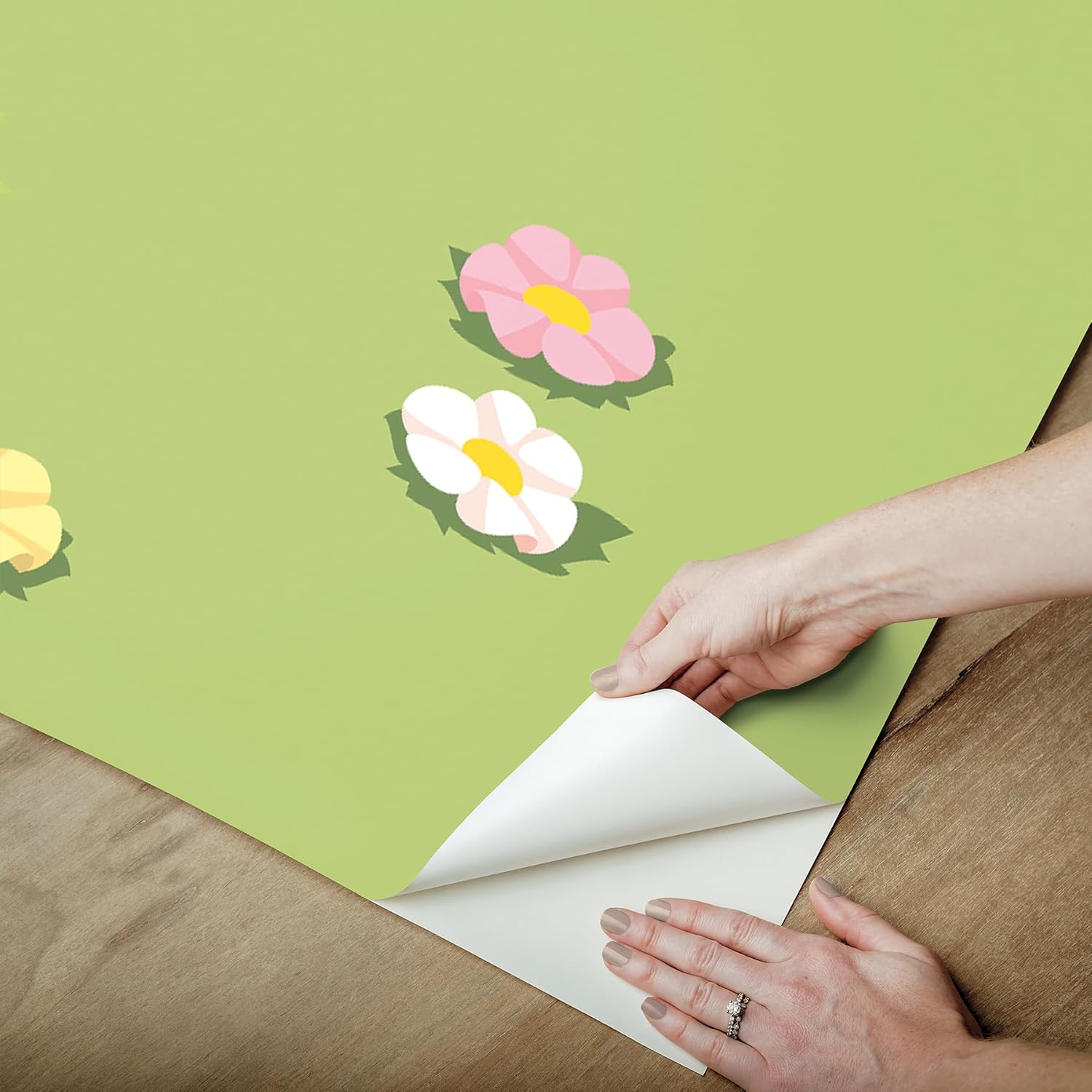 RoomMates Pokémon Picinic Green Peel and Stick Mural, RMM1341