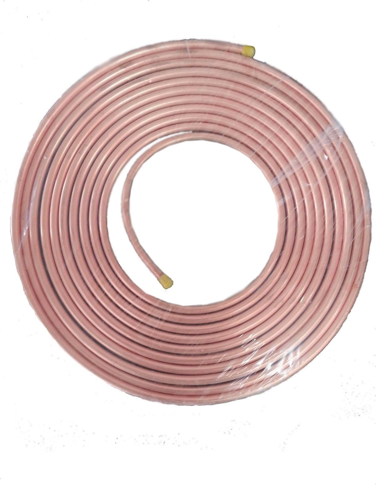 5/8 in ". x 50 ft. Copper Soft Type Refrigeration Pipe/Tubing