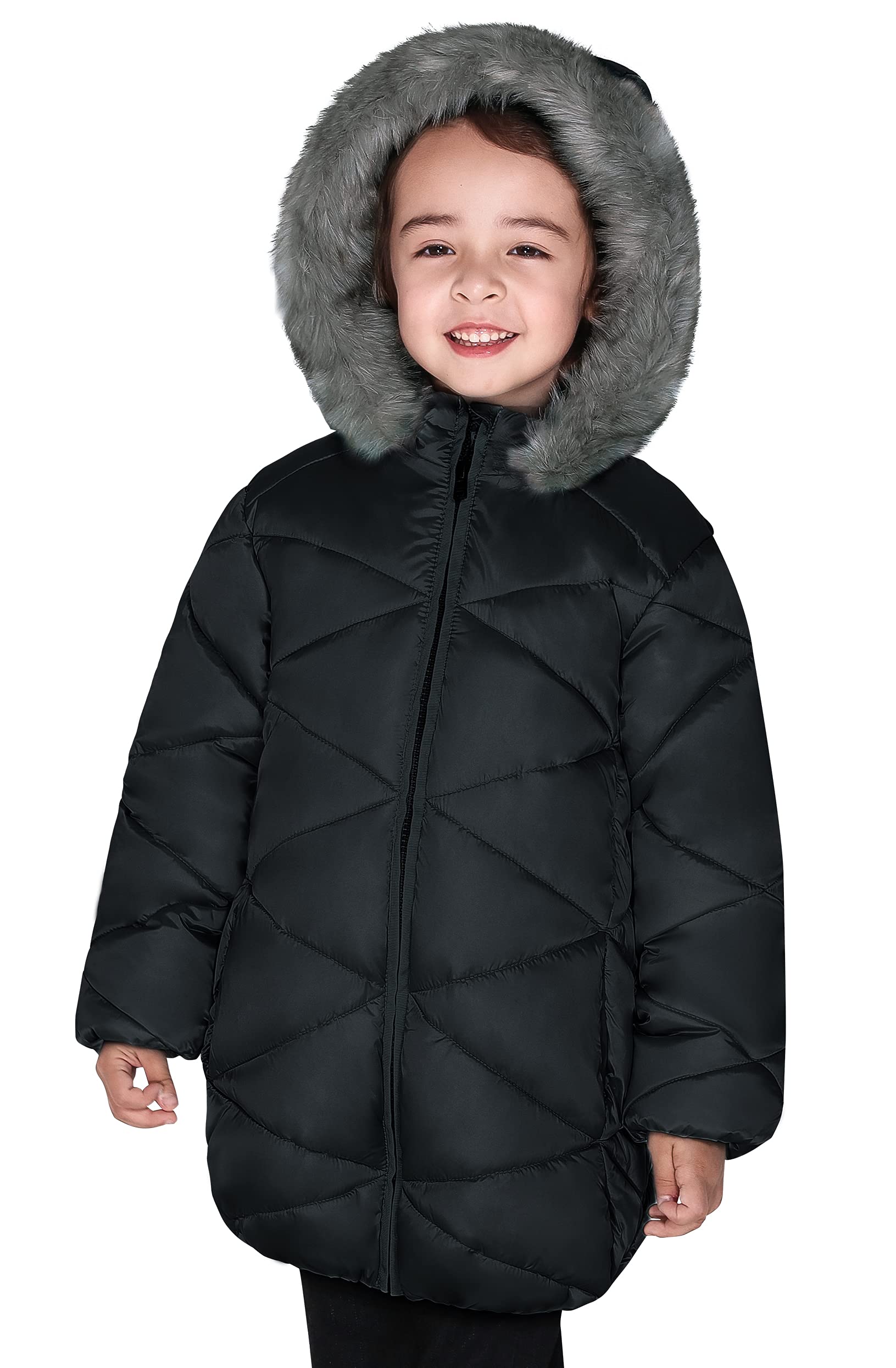 SOLOCOTE Winterjas voor meisjes, met capuchon, sherpa-gevoerd, lichte jas, dik, warm, puffy, waterdicht, winddicht, katoen, glanzende jassen, groen, 11-12 Jaar SOLOCOTE Winterjas voor meisjes, met capuchon, sherpa-gevoerd, lichte jas, dik, warm, puffy, waterdicht, winddicht, katoen, glanzende jassen, groen, 11-12 Jaar