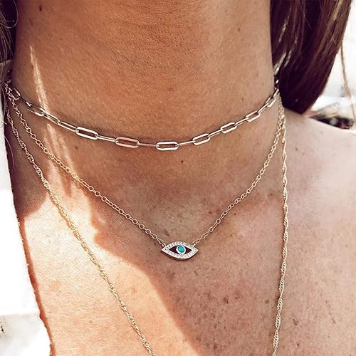 Miniatura 2 de MYEARS Women Necklace Gold Pendant 14K Simple Dainty Chain Everyday Trendy Jewelry