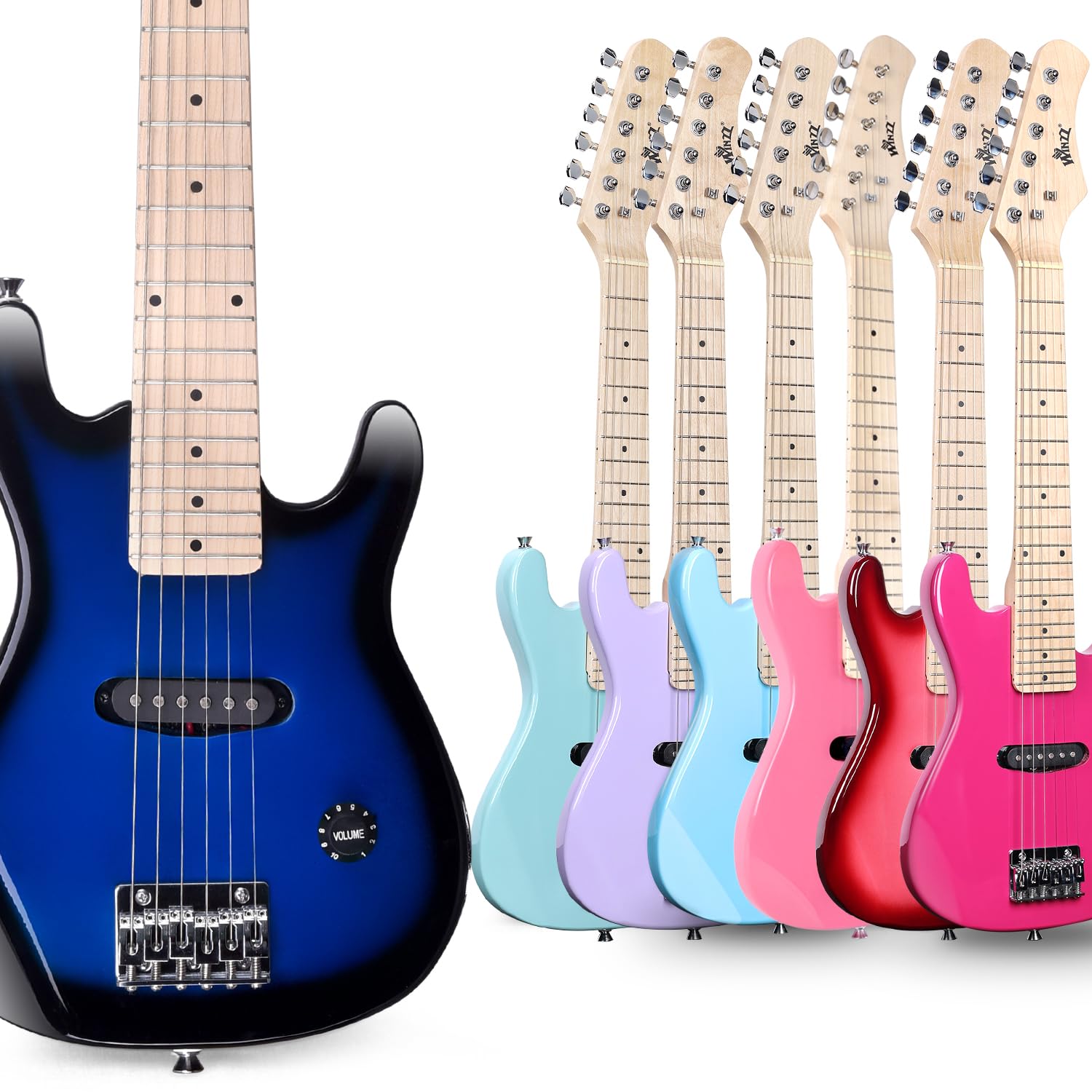 Amazon.com: WINZZ EGM100 30 Inches Real Kids Electric Guitar