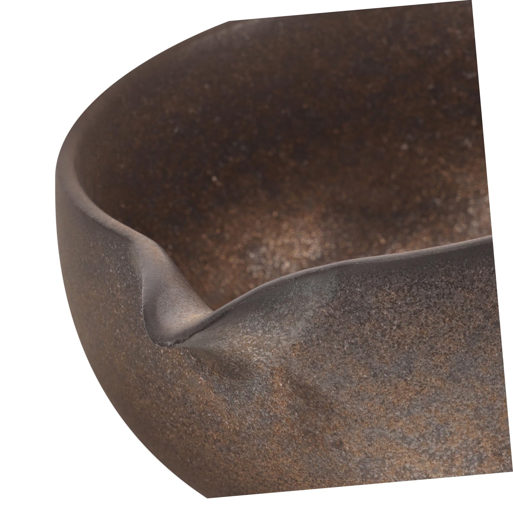 Ciieeo Ciotola da Matcha Giapponese in Ceramica Nera con Beccuccio | Cerimonia del Tè, Versamento Facile, Stile Tradizionale, Uso Versatile