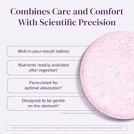 BariMelts Bariatric Multivitamin with Iron, 60 Fast-Dissolving Tablets (1-Month Supply), Sugar-Free Bariatric Vitamins for Women, Natural Fruit Flavor