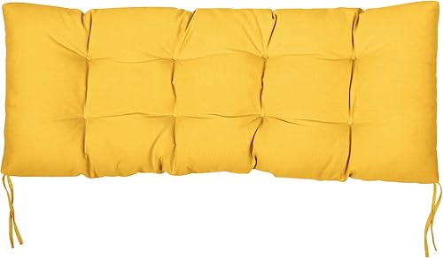 Miniatura 5 de Sorra Home Sunbrella - Cojín de banco de lona, 60 x 19 x 3, naranja