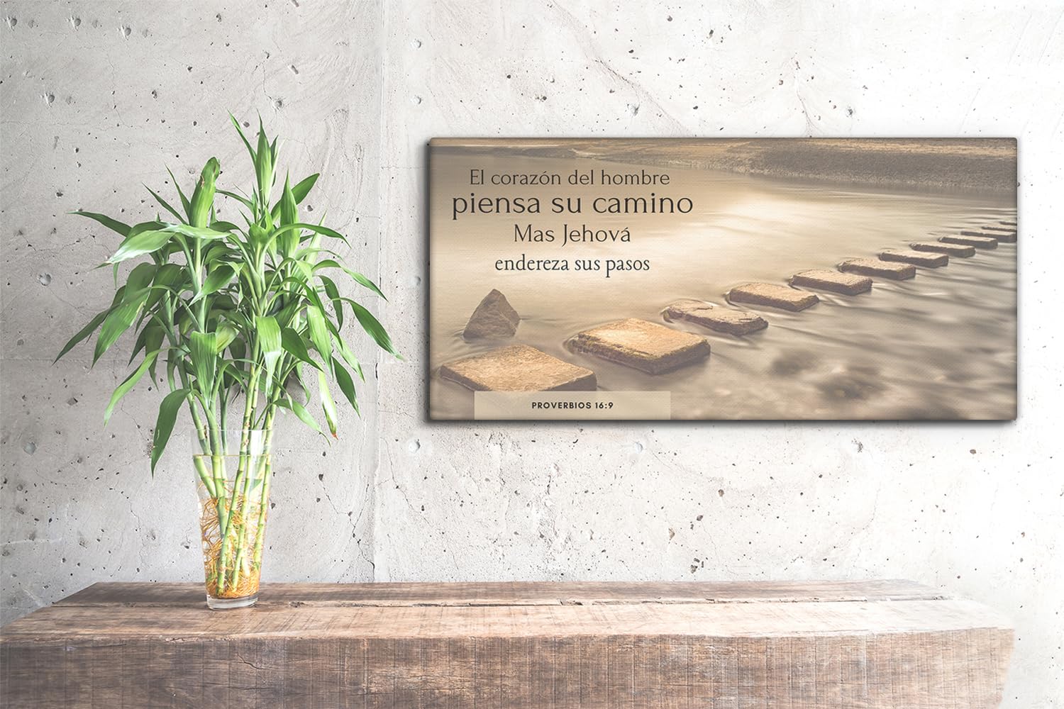 Sacroarte 100x50cm Decoracion de Pared imagen en la lona Arte Mural Pintura de Jesús Imagen - Testi religiosi dalle Sacre Scritture
