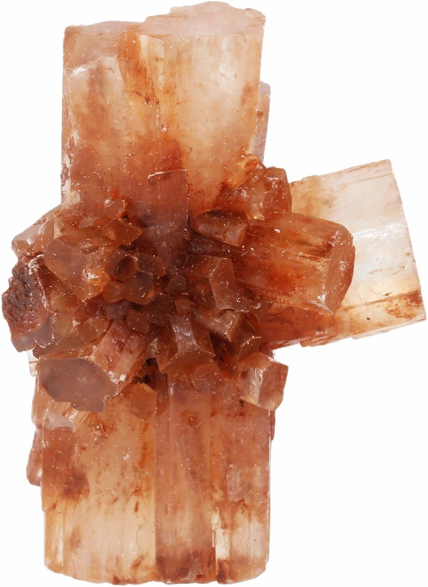 Rockcloud Natural Aragonite Calcite Cluster Healing Crystal Quartz Irregular Home Decoration Specimen Figurine
