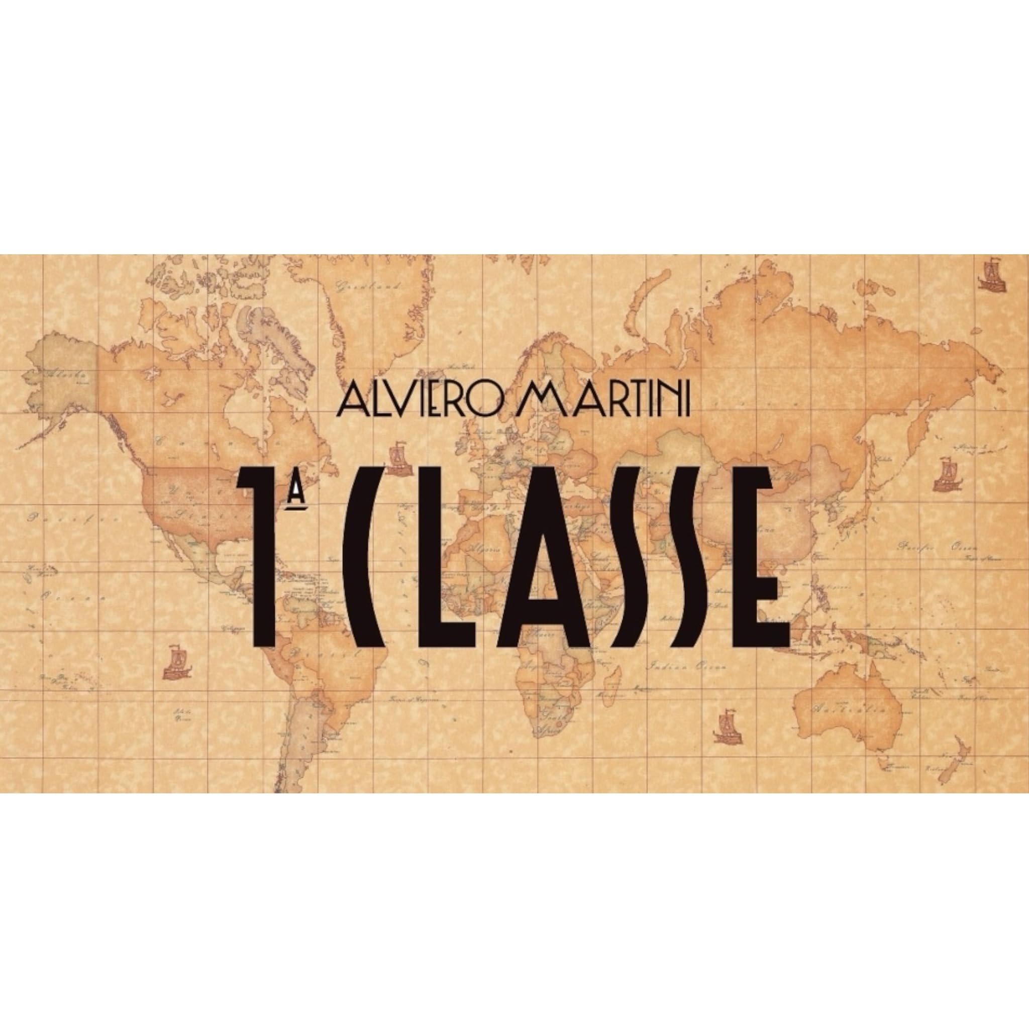 Coppia Asciugamani 1+1 Geo Classic Alviero Martini 1ª CLASSE Avorio