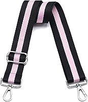 Vista 76 de Correa de Bolso Ancha Correa de Hombro Ajustable Correa de Repuesto Cruzada Correa de Bolso de Hardware Plateado