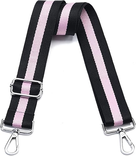 Miniatura 121 de Correa ancha para bolso, correa ajustable para bolsa cruzada, correas de hombro plateadas