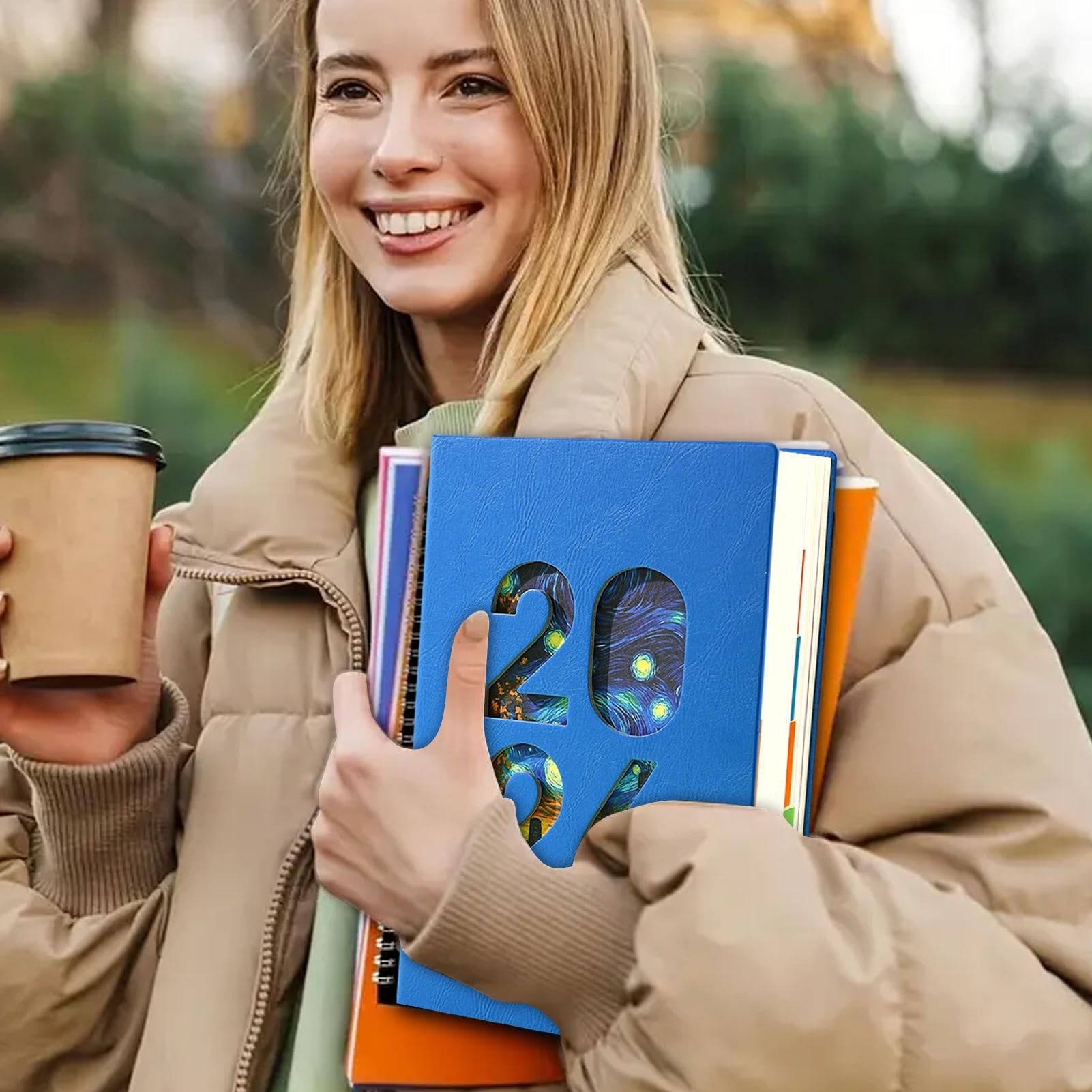 Jahresplaner 2026 A5 PU-Leder Jahresplaner Für 365 Tage