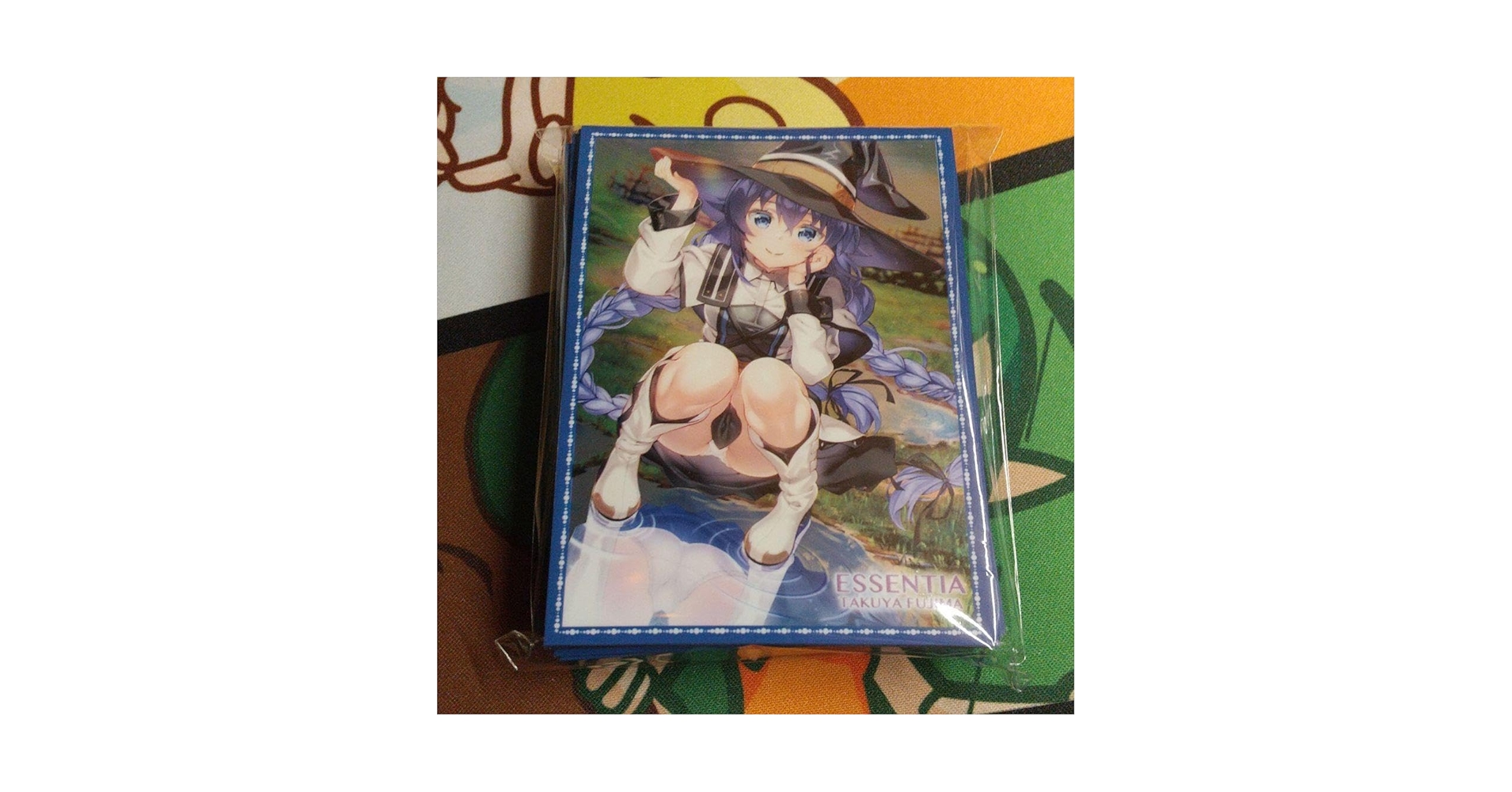 無職転生☆ESSENTIA☆藤真拓哉☆スリーブ＆プレイマット2点セット☆ロキシー 無職転生☆ESSENTIA☆藤真拓哉☆スリーブ＆プレイマット2点
