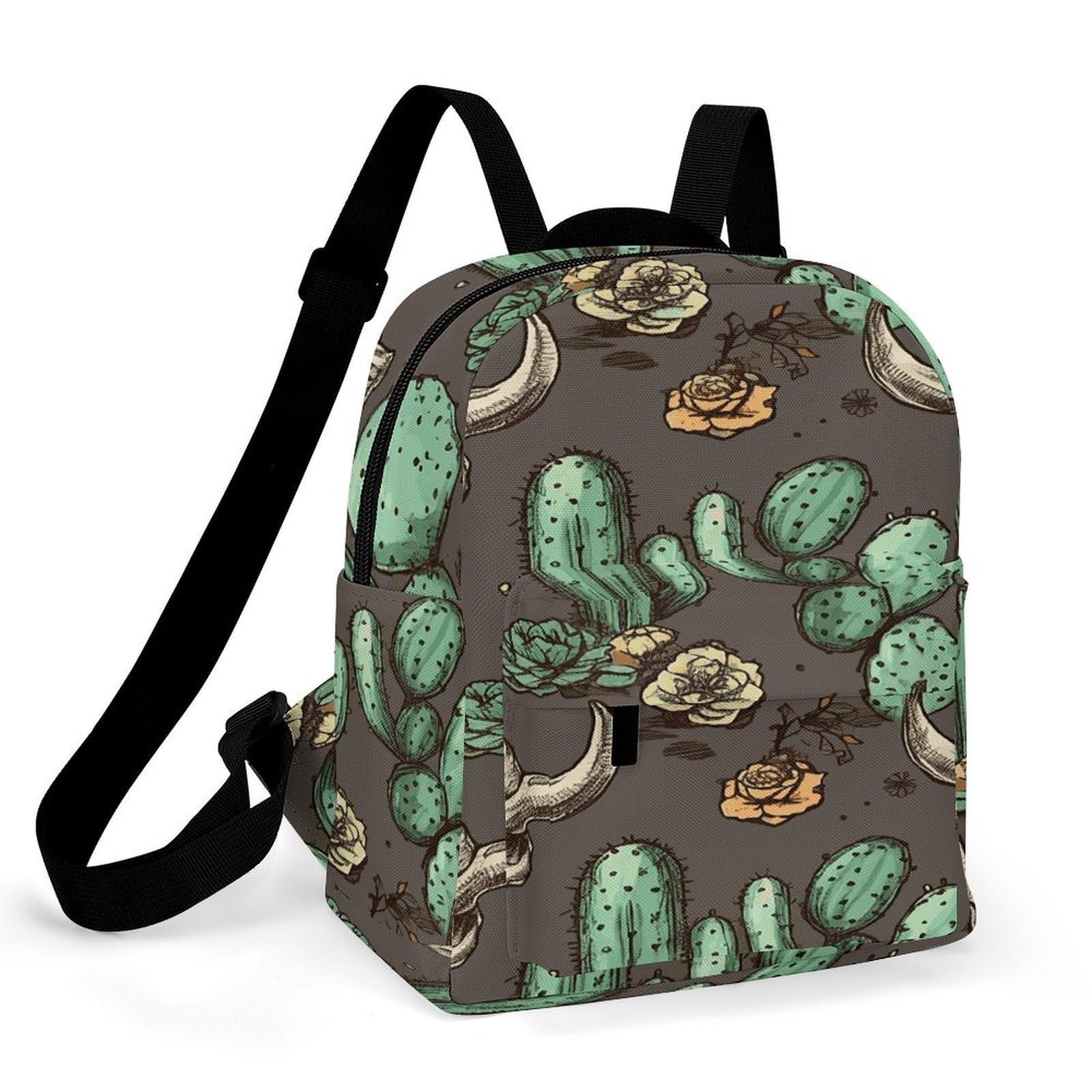 Bolsa para laptop mujer impermeable con diseño calavera de toro 8