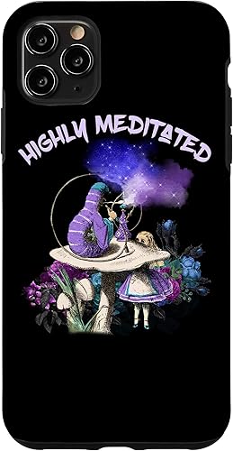 Miniatura 4 de Funda para iPhone SE (2020)  7  8 Alice Wonderland altamente meditada Caterpillar Vape Smoker