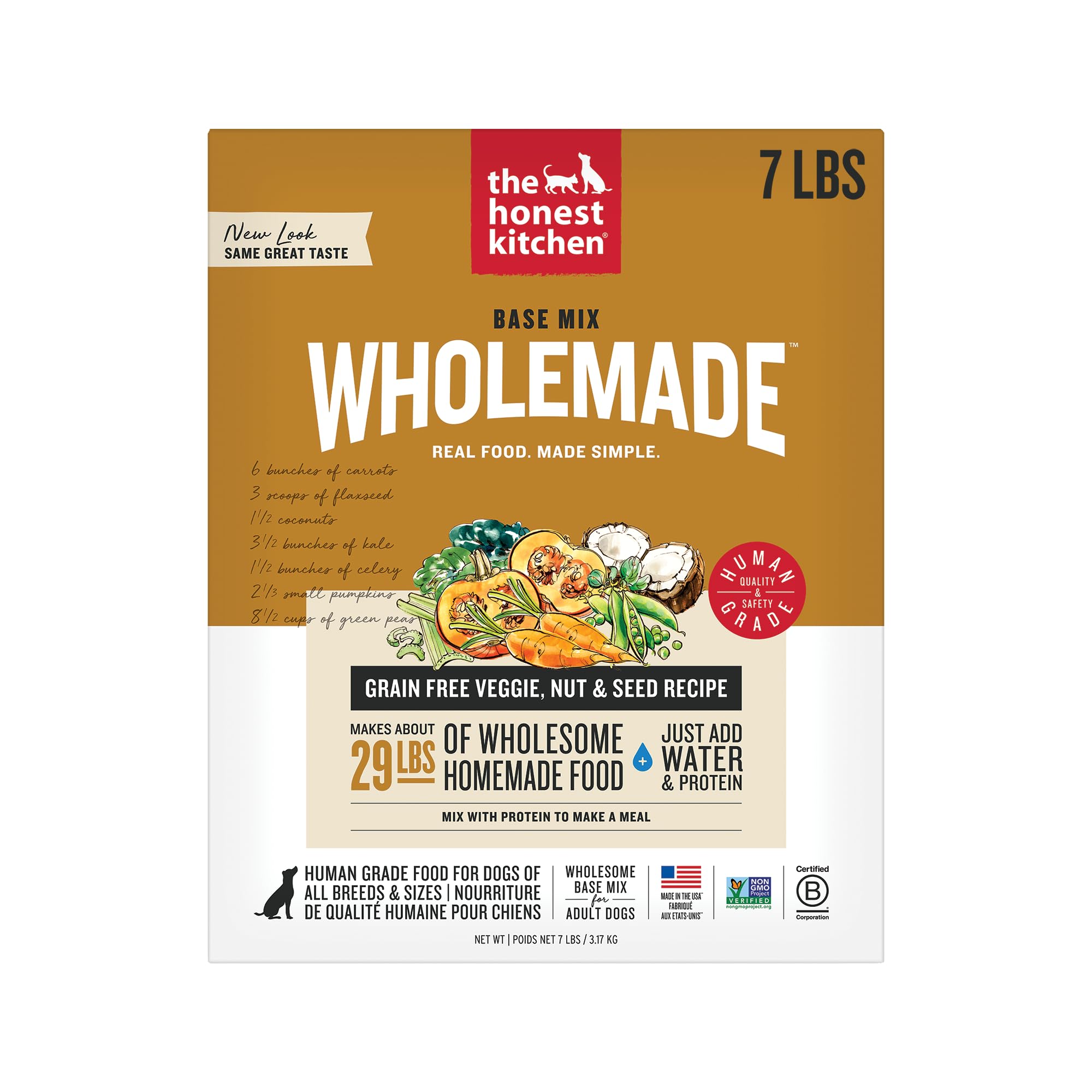 The Honest Kitchen Dehydrated Dog Food Base Mix