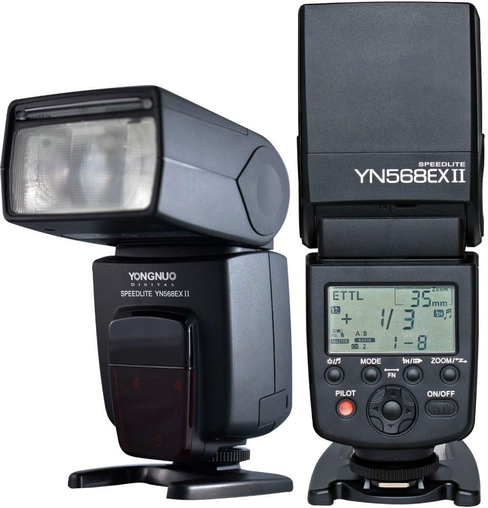 Dslrk YONGNUO YN-568EX II YN-568EXII Master Slave E-TTL Flash Speedlite for Canon 1Dx 1D 5DIII 5DII 5D 7D 60D 50D 40D 30D 20D 700D