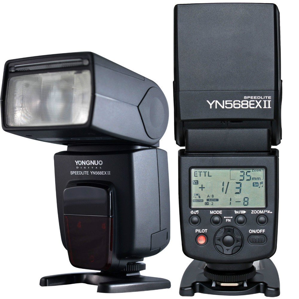 Dslrk YONGNUO YN-568EX II YN-568EXII Master Slave E-TTL Flash Speedlite for Canon 1Dx 1D 5DIII 5DII 5D 7D 60D 50D 40D 30D 20D 700D